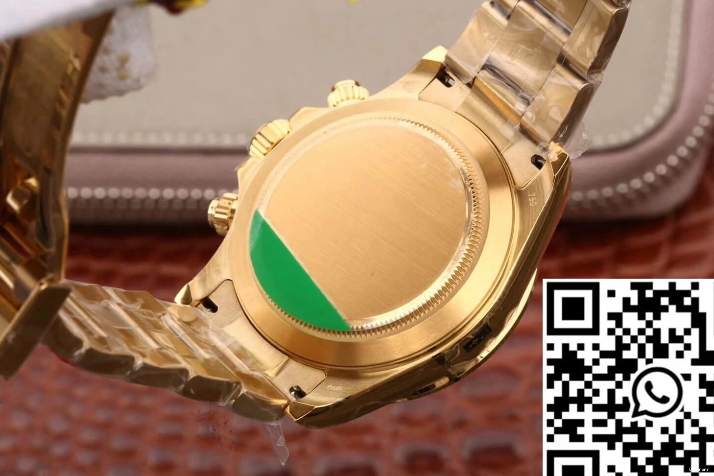 Factory White JH M116508-0001 Daytona Dial Cosmograph Yellow Rolex Gold 0521
